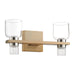 Thesis Canada - LED Vanity - Amelia - Champagne Gold, Polished Nickel- Union Lighting Luminaires Decor