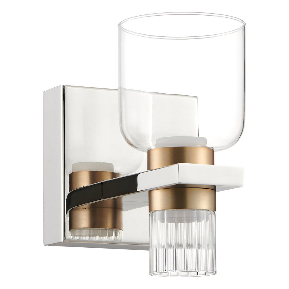 Thesis Canada - LED Vanity - Amelia - Polished Nickel, Champagne Gold- Union Lighting Luminaires Decor