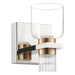 Thesis Canada - LED Vanity - Amelia - Polished Nickel, Champagne Gold- Union Lighting Luminaires Decor