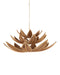 Currey and Company - 12 Light Chandelier - Cubana - Natural / Coco Cream- Union Lighting Luminaires Decor