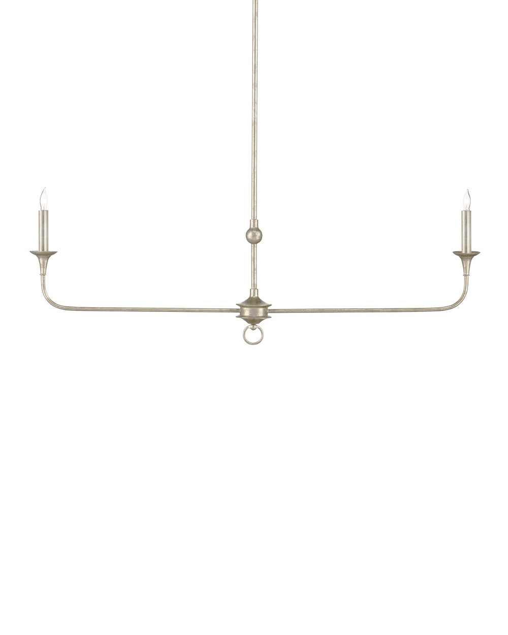 Currey and Company - Two Light Chandelier - Nottaway - Champagne- Union Lighting Luminaires Decor
