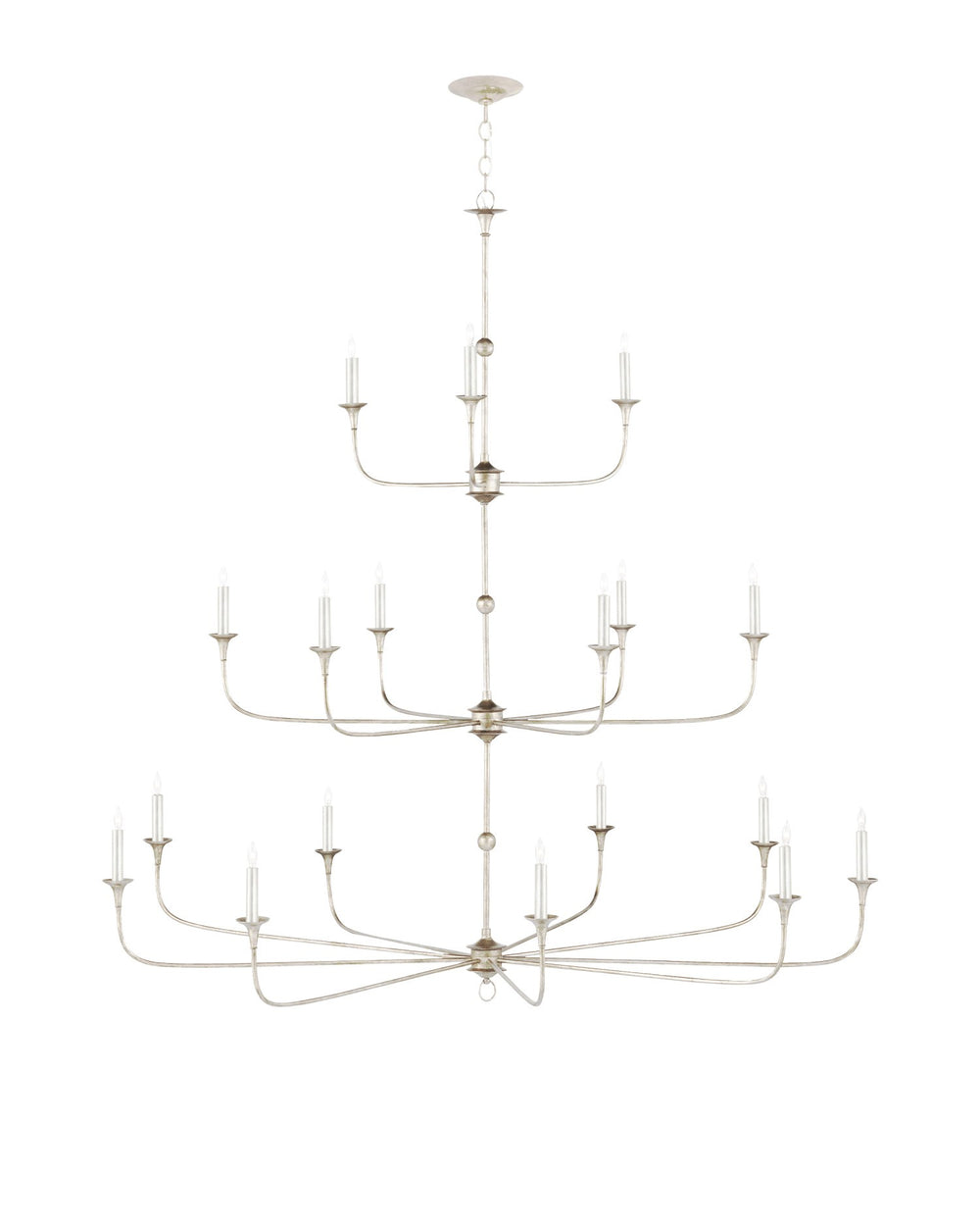 Currey and Company - 18 Light Chandelier - Nottaway - Champagne- Union Lighting Luminaires Decor