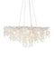 Currey and Company - 16 Light Chandelier - Lusso - Natural/Pearlized White- Union Lighting Luminaires Decor