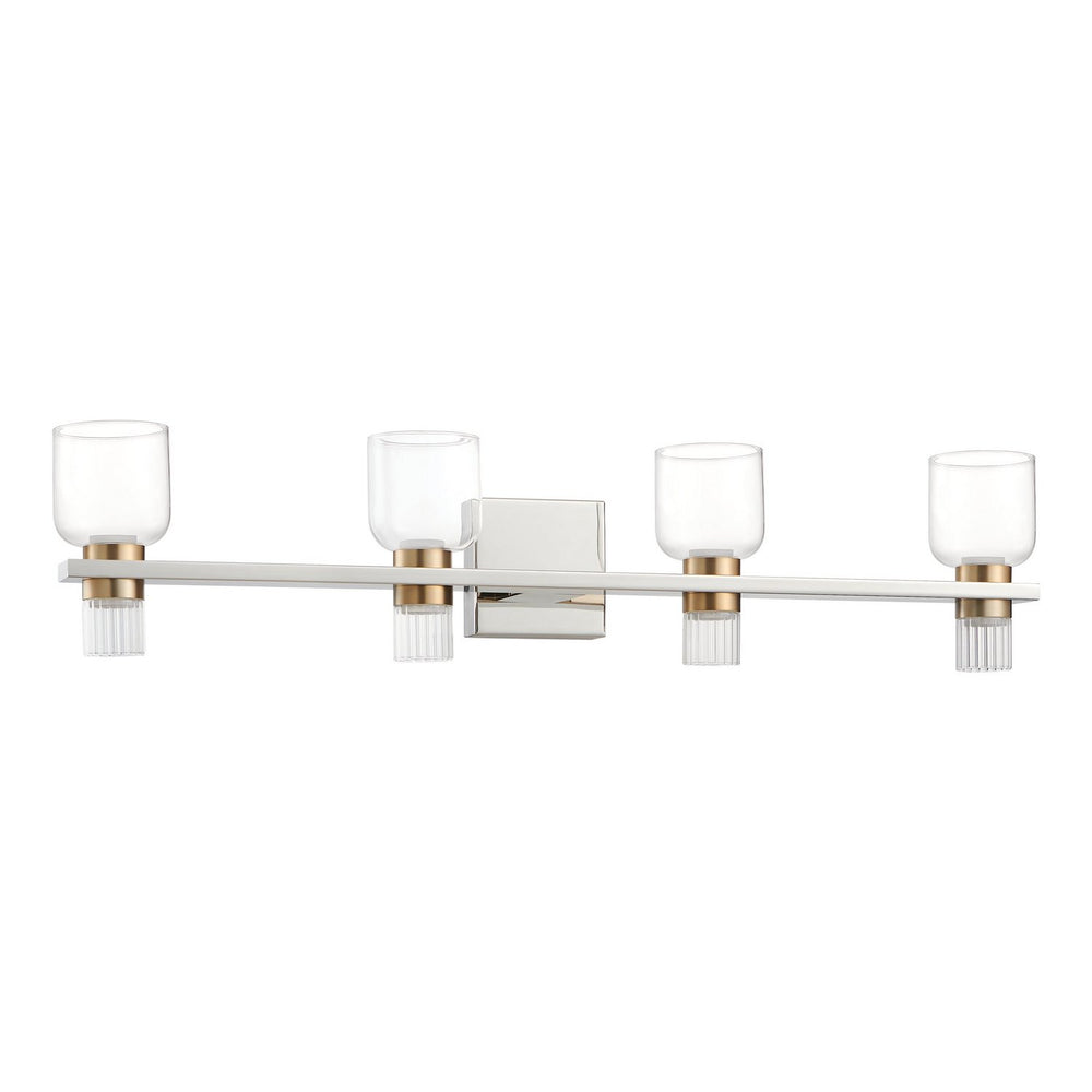 Thesis Canada - LED Vanity - Amelia - Polished Nickel, Champagne Gold- Union Lighting Luminaires Decor