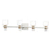 Thesis Canada - LED Vanity - Amelia - Polished Nickel, Champagne Gold- Union Lighting Luminaires Decor