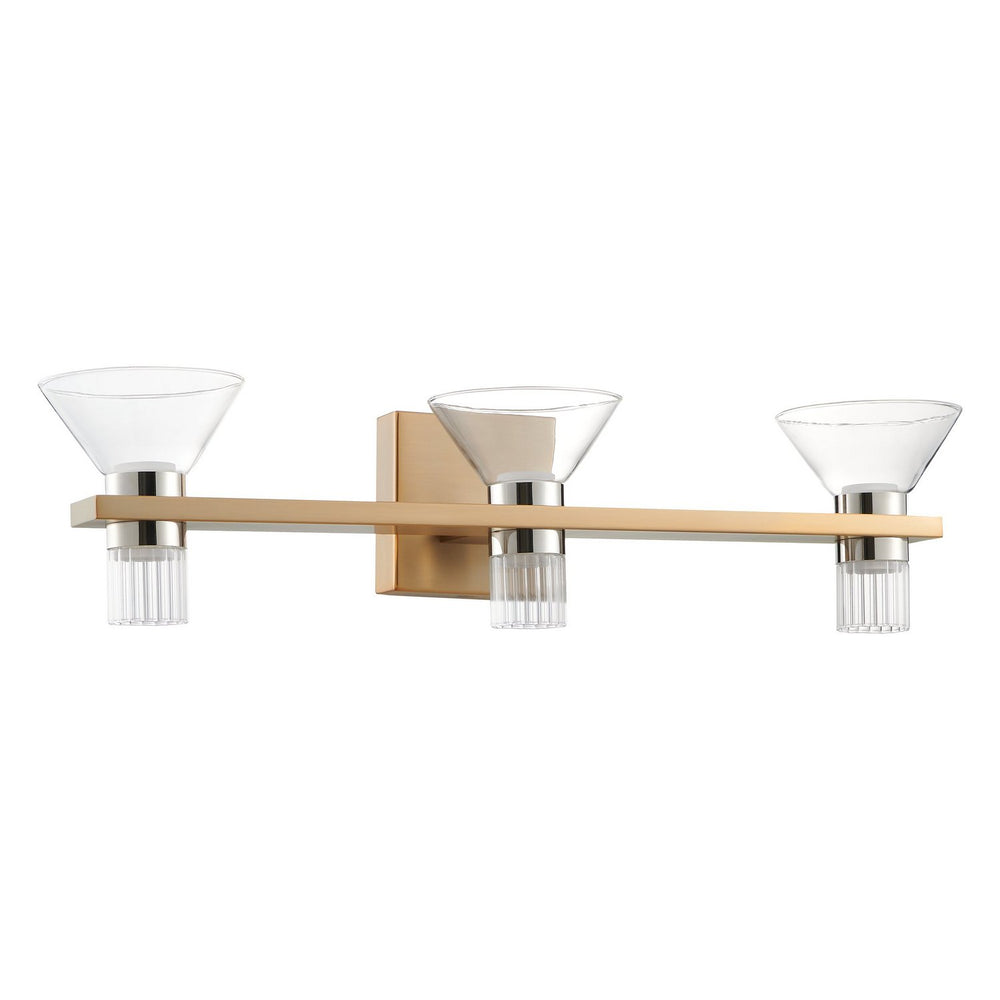 Thesis Canada - LED Vanity - Blake - Champagne Gold, Polished Nickel- Union Lighting Luminaires Decor