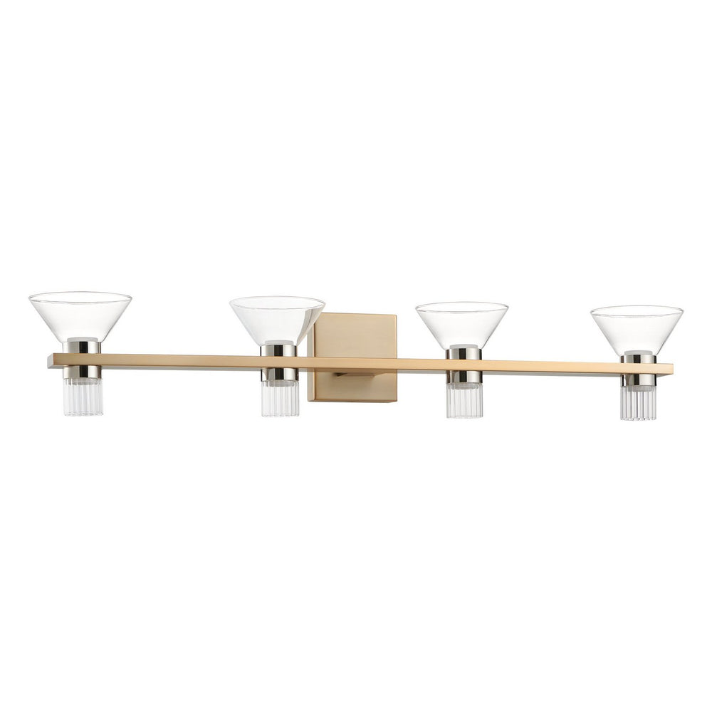 Thesis Canada - LED Vanity - Blake - Champagne Gold, Polished Nickel- Union Lighting Luminaires Decor