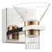 Thesis Canada - LED Vanity - Blake - Polished Nickel, Champagne Gold- Union Lighting Luminaires Decor