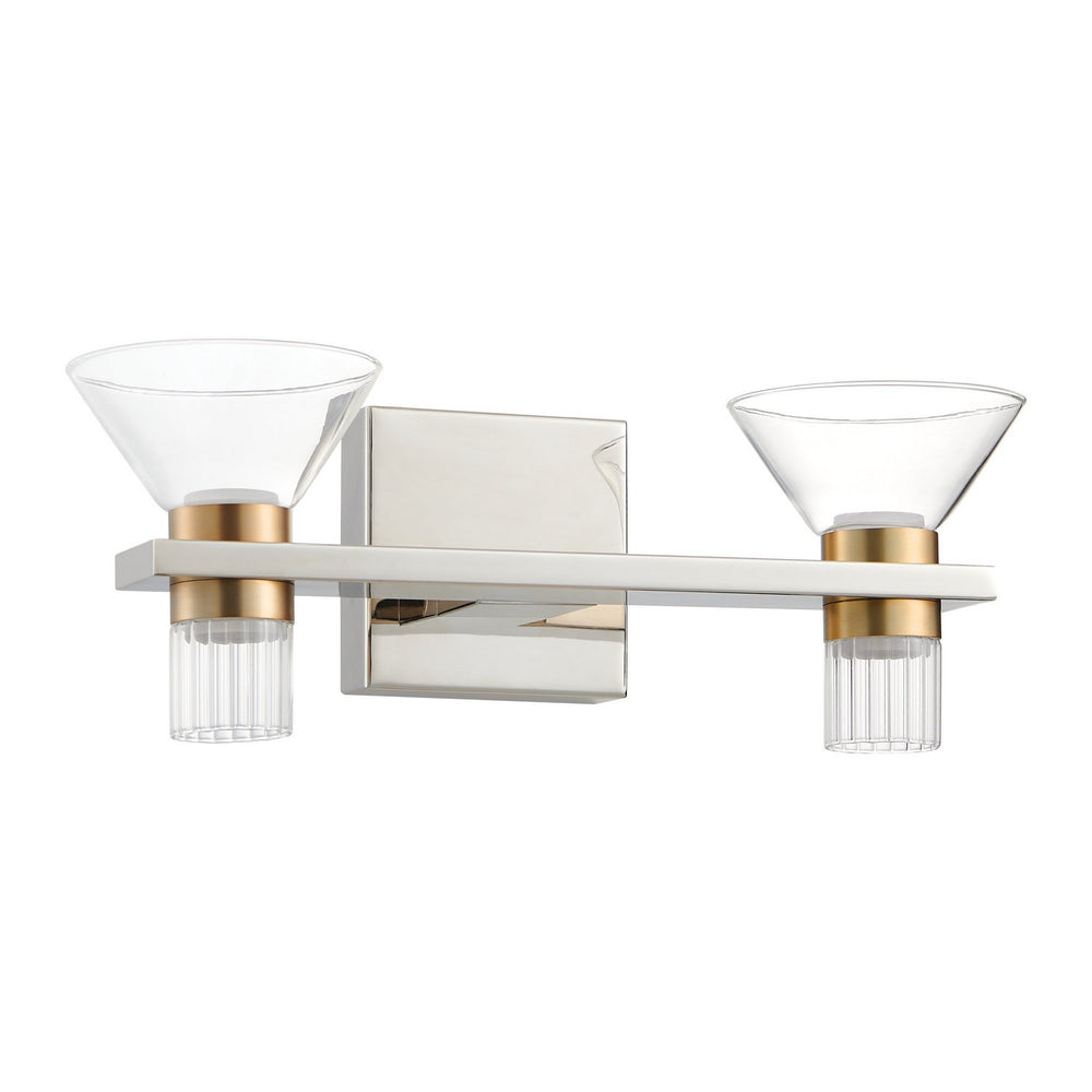 Thesis Canada - LED Vanity - Blake - Polished Nickel, Champagne Gold- Union Lighting Luminaires Decor