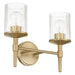 Thesis Canada - Two Light Vanity - Andrea - Champagne Gold- Union Lighting Luminaires Decor