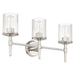 Thesis Canada - Three Light Vanity - Andrea - Polished Nickel- Union Lighting Luminaires Decor