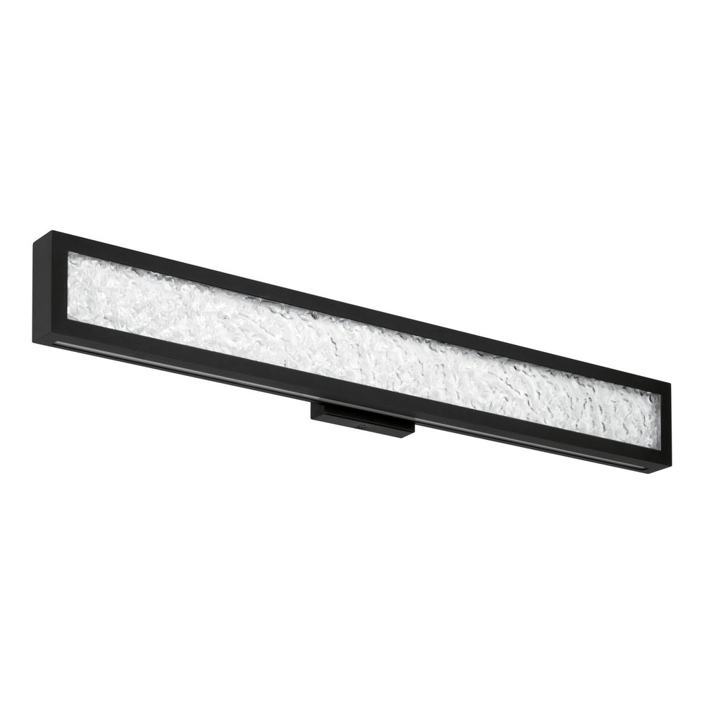 Thesis Canada - LED Vanity - Courtney - Textured Black- Union Lighting Luminaires Decor