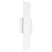 Thesis Canada - LED Exterior Wall Sconce - Jacks - Textured White- Union Lighting Luminaires Decor