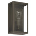 Thesis Canada - One Light Exterior Wall Sconce - Hollis - Blackened Brass- Union Lighting Luminaires Decor