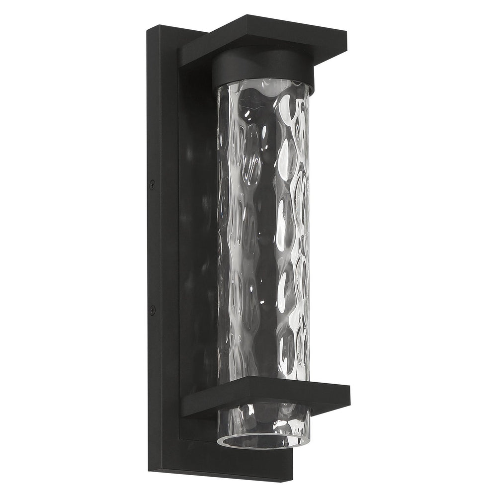 Thesis Canada - LED Exterior Wall Sconce - Lionel - Textured Black- Union Lighting Luminaires Decor