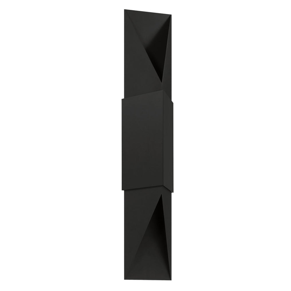 Thesis Canada - Two Light Exterior Wall Sconce - Brera - Matte Black- Union Lighting Luminaires Decor