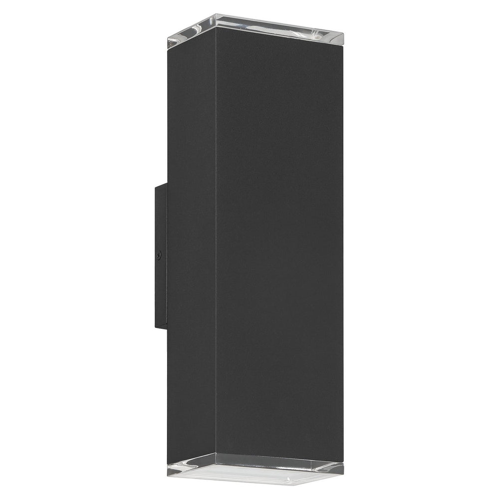 Thesis Canada - LED Exterior Wall Sconce - Jasper - Textured Black- Union Lighting Luminaires Decor