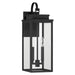Thesis Canada - Two Light Exterior Wall Sconce - Hillside - Textured Black- Union Lighting Luminaires Decor