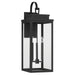 Thesis Canada - Three Light Exterior Wall Sconce - Hillside - Textured Black- Union Lighting Luminaires Decor