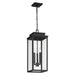 Thesis Canada - Three Light Exterior Pendant - Hillside - Textured Black- Union Lighting Luminaires Decor