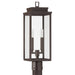 Thesis Canada - Two Light Exterior Post Light - Hillside - Dark Bronze- Union Lighting Luminaires Decor