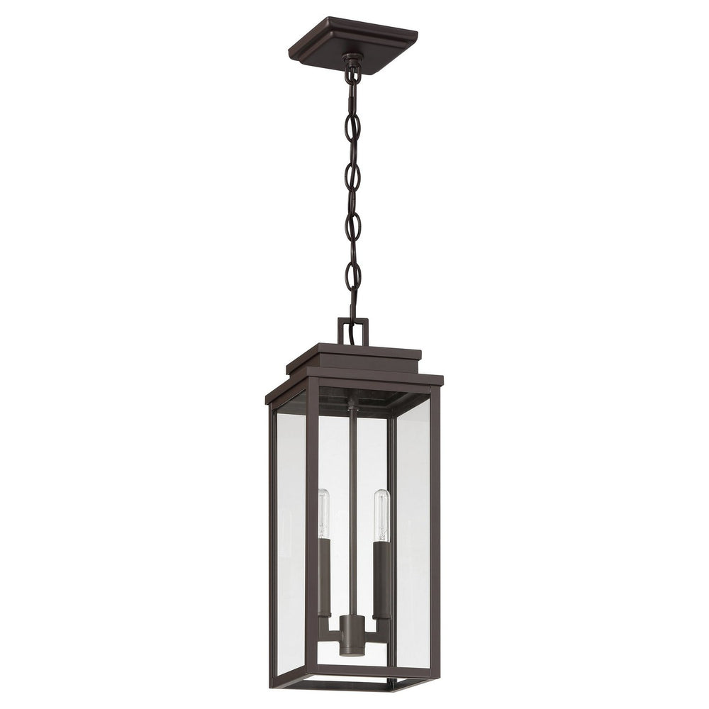 Thesis Canada - Two Light Exterior Pendant - Hillside - Dark Bronze- Union Lighting Luminaires Decor