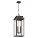 Thesis Canada - Three Light Exterior Pendant - Hillside - Dark Bronze- Union Lighting Luminaires Decor