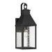 Thesis Canada - One Light Exterior Wall Sconce - Glencrest - Textured Black- Union Lighting Luminaires Decor