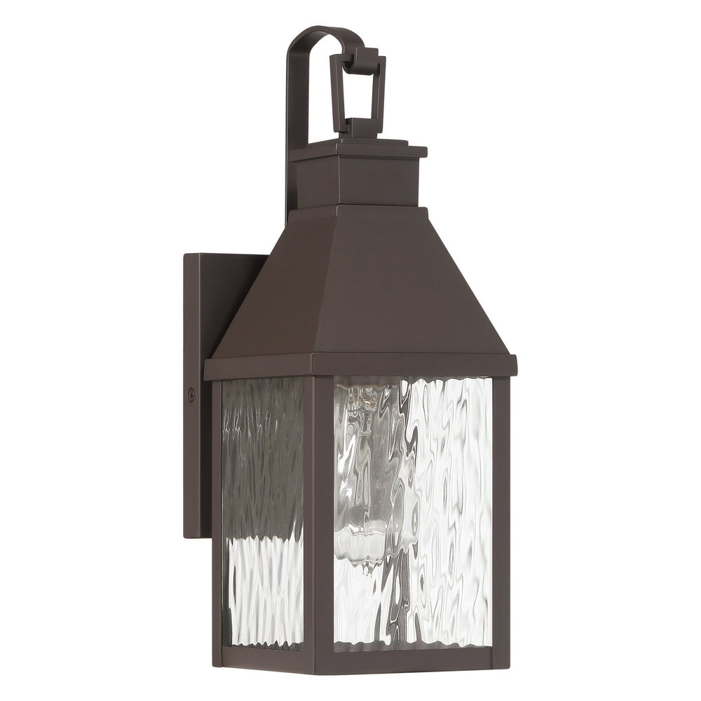 Thesis Canada - One Light Exterior Wall Sconce - Glencrest - Dark Bronze- Union Lighting Luminaires Decor