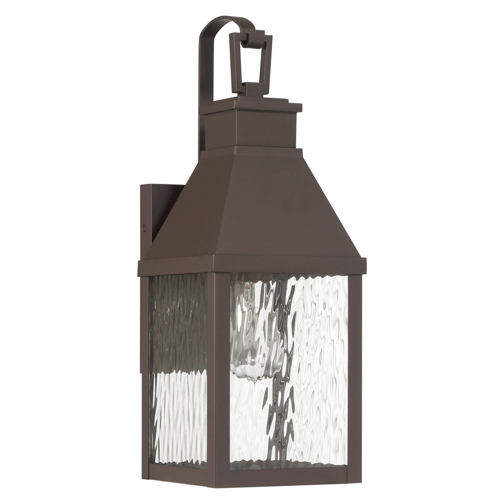 Thesis Canada - One Light Exterior Wall Sconce - Glencrest - Dark Bronze- Union Lighting Luminaires Decor