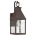 Thesis Canada - One Light Exterior Wall Sconce - Glencrest - Dark Bronze- Union Lighting Luminaires Decor