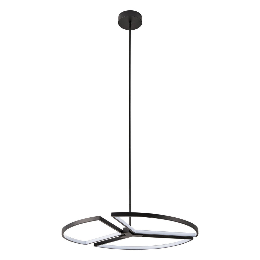 Thesis Canada - LED Pendant - Alfie - Textured Black- Union Lighting Luminaires Decor