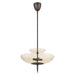Thesis Canada - Four Light Convertible Pendant - Fiorello - Forged Bronze- Union Lighting Luminaires Decor
