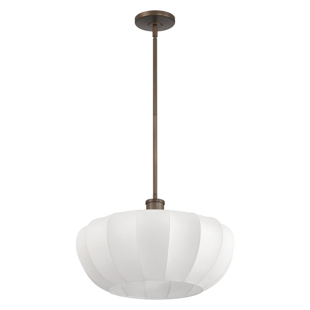 Thesis Canada - Four Light Convertible Pendant - Bryony - Forged Bronze- Union Lighting Luminaires Decor