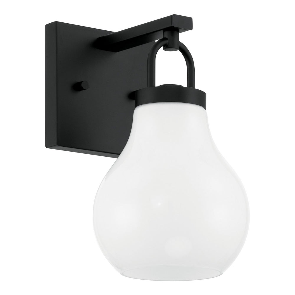 Thesis Canada - One Light Vanity - Mansfield - Matte Black- Union Lighting Luminaires Decor