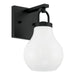 Thesis Canada - One Light Vanity - Mansfield - Matte Black- Union Lighting Luminaires Decor