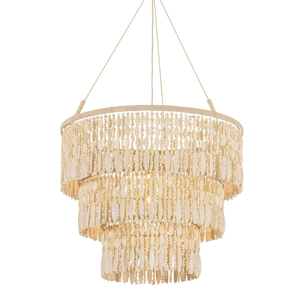 Troy Lighting Canada - Four Light Pendant - Ben - Vintage Gold Leaf- Union Lighting Luminaires Decor