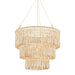Troy Lighting Canada - Four Light Pendant - Ben - Vintage Gold Leaf- Union Lighting Luminaires Decor