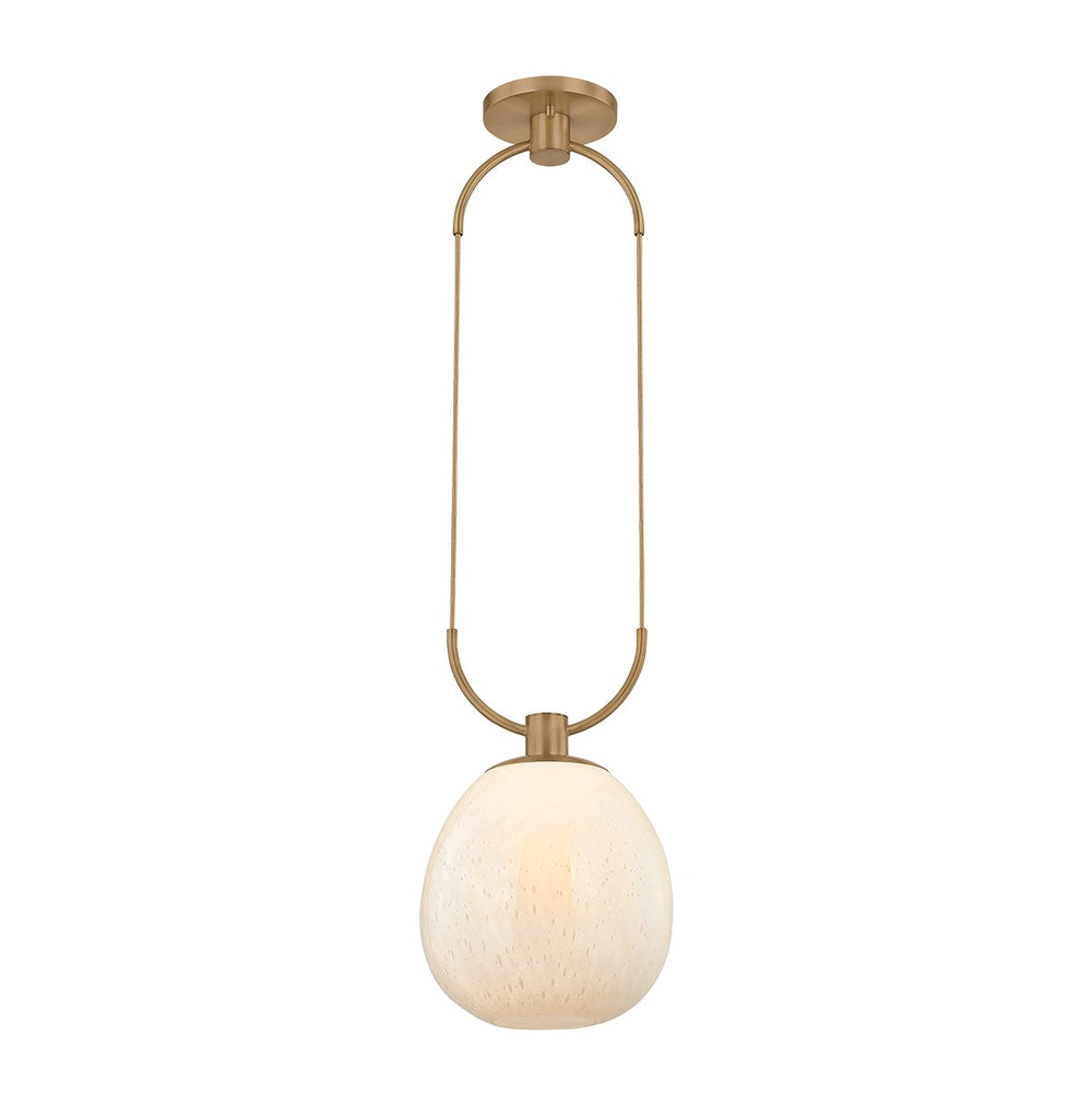 Troy Lighting Canada - One Light Pendant - Jove - Patina Brass- Union Lighting Luminaires Decor