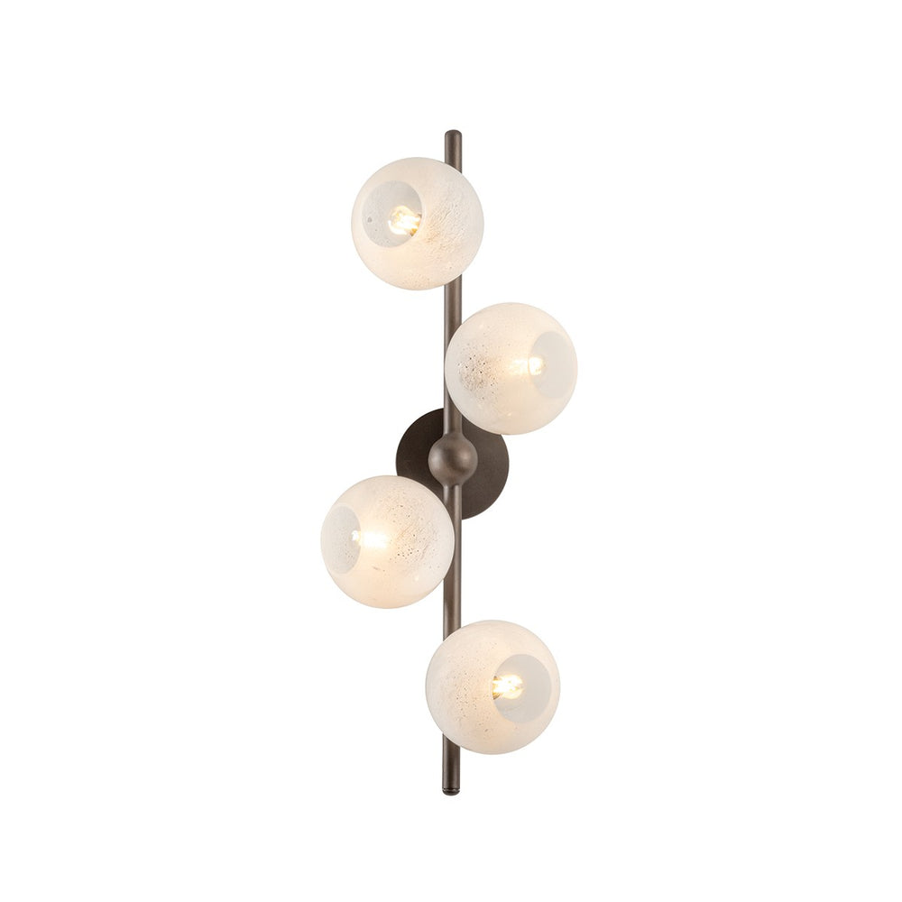 Troy Lighting Canada - Four Light Wall Sconce - Sonny - Bronze Leaf- Union Lighting Luminaires Decor
