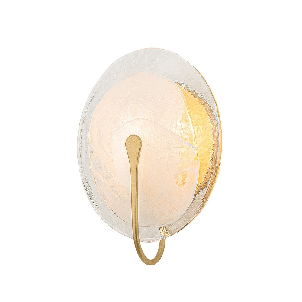 Troy Lighting Canada - One Light Wall Sconce - Valley - Vintage Gold Leaf- Union Lighting Luminaires Decor
