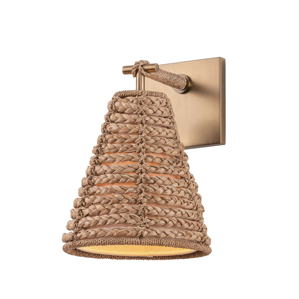 Troy Lighting Canada - One Light Wall Sconce - Redwood - Patina Brass- Union Lighting Luminaires Decor