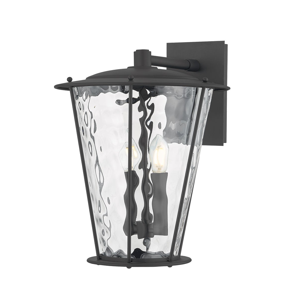 Troy Lighting Canada - Two Light Wall Sconce - Jantzen - Texture Black- Union Lighting Luminaires Decor
