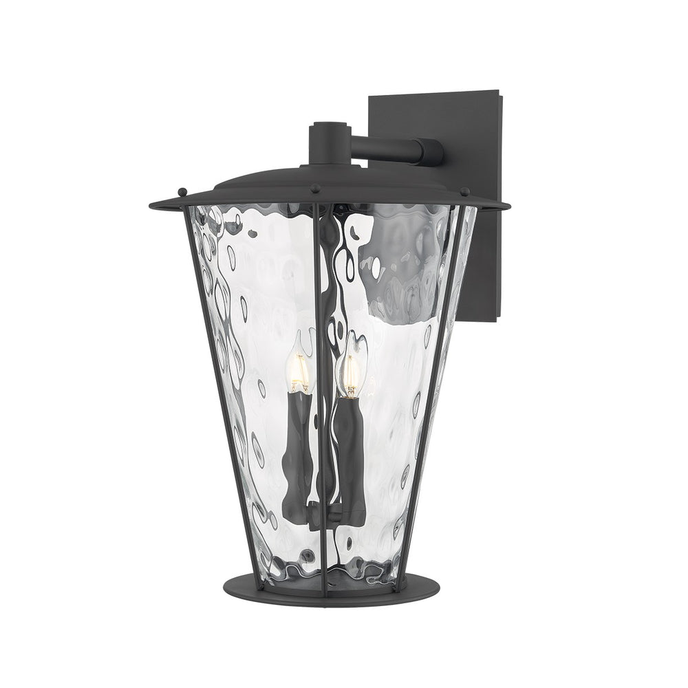 Troy Lighting Canada - Two Light Wall Sconce - Jantzen - Texture Black- Union Lighting Luminaires Decor