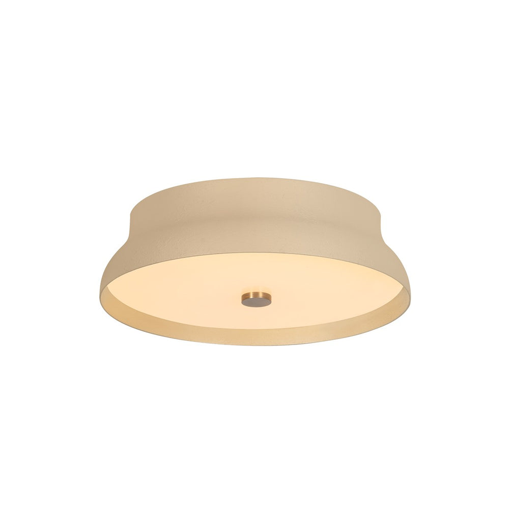 Troy Lighting Canada - LED Flush Mount - Shore - Patina Brass- Union Lighting Luminaires Decor