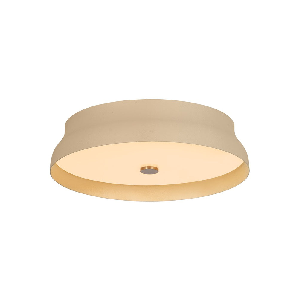 Troy Lighting Canada - LED Flush Mount - Shore - Patina Brass- Union Lighting Luminaires Decor