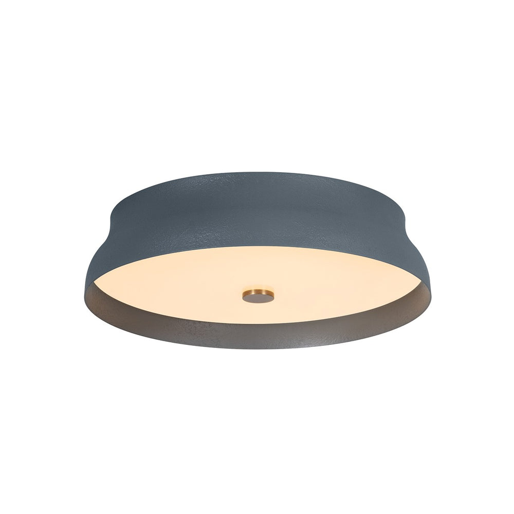 Troy Lighting Canada - LED Flush Mount - Shore - Patina Brass- Union Lighting Luminaires Decor