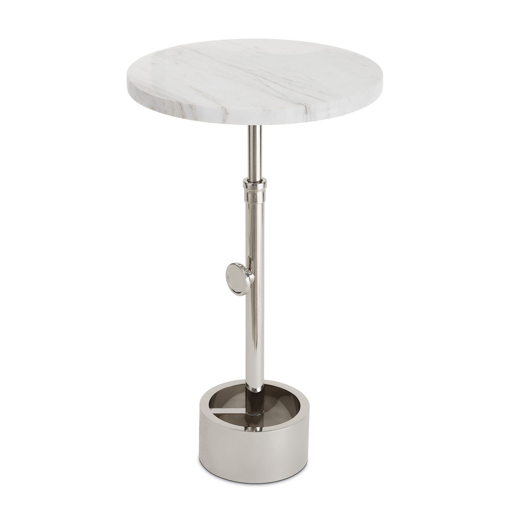 Regina Andrew Canada - Accent Table - Myles - Polished Nickel- Union Lighting Luminaires Decor