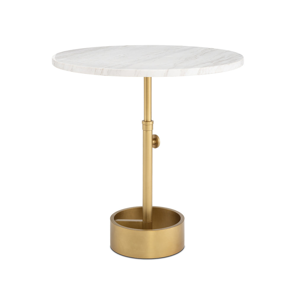 Regina Andrew Canada - Accent Table - Myles - White- Union Lighting Luminaires Decor