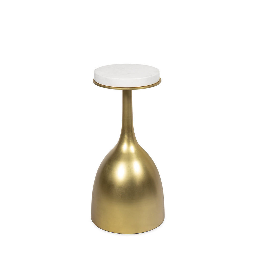 Regina Andrew Canada - Accent Table - Logan - Natural Brass- Union Lighting Luminaires Decor